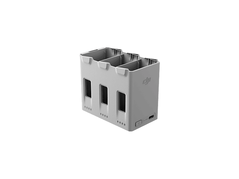 Accesorio dron - DJI Lito X1 Two-Way Charging Hub, Carga 3 baterías vuelo inteligente en 87 min y Plus 130 min, Gris