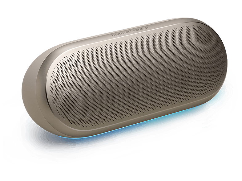Altavoz bluetooth - Harman Kardon Luna 2, 25 W, Bluetooth, Autonomía 12 h, AI Sound Boost, Warm sand