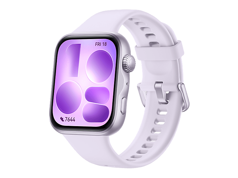 Huawei Watch Fit 5 mit Fluorelastomer-Armband, Violett; Smartwatch — Foto 2 von 3
