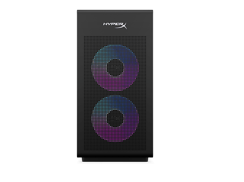 HP HyperX Omen 35L Gaming Desktop GT18-0928ng PC Desktop PC, Intel® Core™ Ultra 7 270K Plus (bis zu 5,4 GHz mit Intel® Turbo Boost-Technologie, 32 GB RAM SSD, Radeon™ RX 5700, Windows 11 Home, Schwarz — Foto 3 von 3