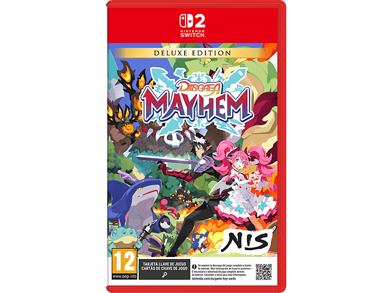 Nintendo Switch 2 Disgaea Mayhem. Deluxe Edition (Game Key Card)