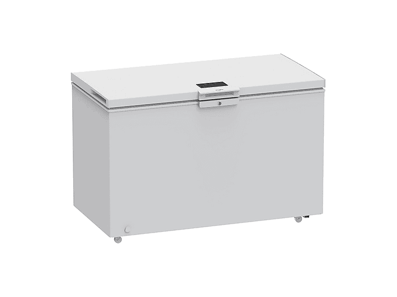 WHIRLPOOL W3RHS37EW2 Congelatore pozzo, Capacità netta 371 l, dimensioni: L 133 cm, A 85 P 70,5 Rumorosità 40 dB(A), Bianco, Classe E