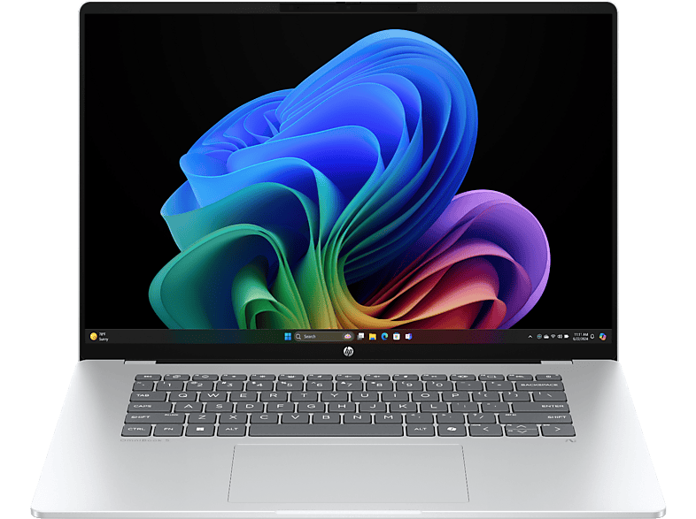 HP Omnibook 5 Next Gen AI 16-bf0007nb Laptop, 16-inch OLED, Snapdragon X1-26-100, 16GB RAM, 512GB SSD
