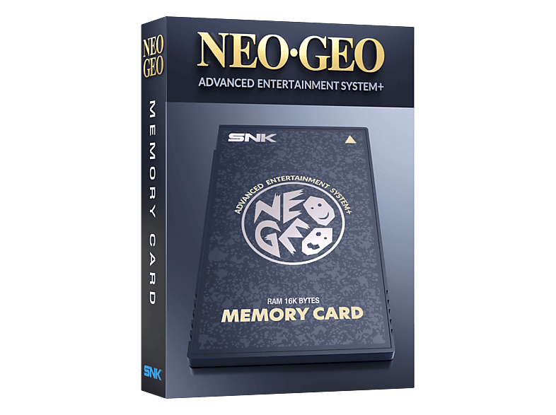 Neo Geo Aes+, Speicherkarte, Schwarz