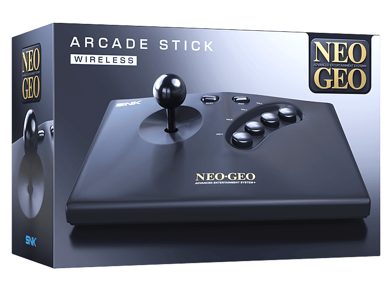 Neo Geo Aes+ Arcade Stick schwarz; Arcade-Stick