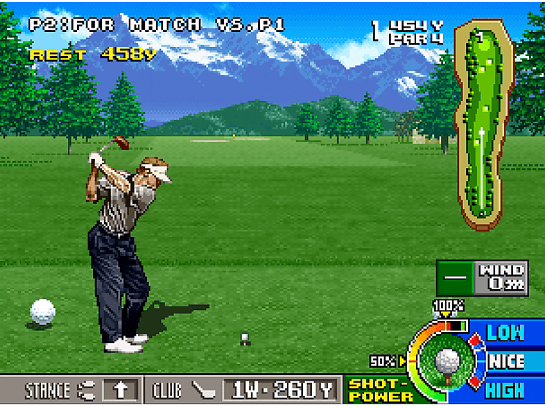 NEOGEO Aes+ Big Tournament Golf [Cartridge] — Foto 2 von 5