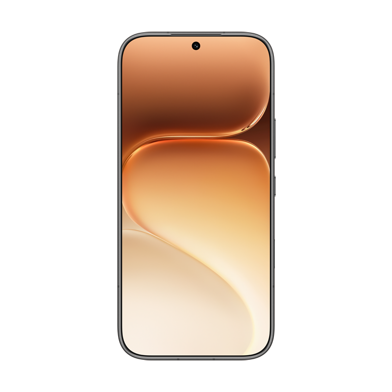 Un smartphone moderno con pantalla ininterrumpida y un discreto módulo de cámara arriba.
