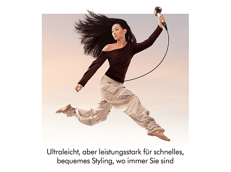 Dyson 492457-01 HD19 Travel Supersonic Haarföhn Pink/Roségold (1220 Watt) — Foto 3 von 5