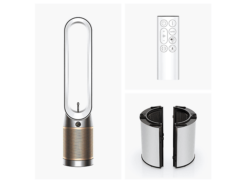 Dyson Find+Follow Purifier Cool PC3 Luftreiniger Weiß/Gold (40 Watt) — Foto 3 von 5