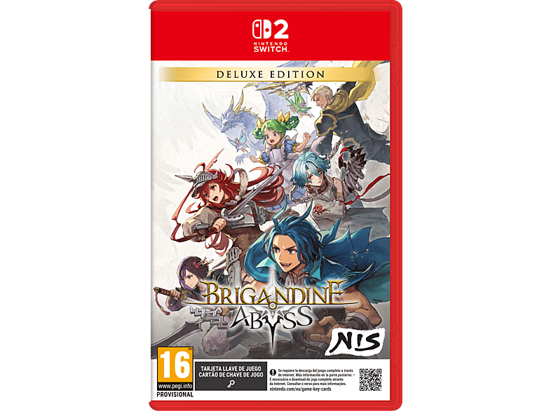 Nintendo Switch 2 Brigandine Abyss. Deluxe Edition (Game Key Card)