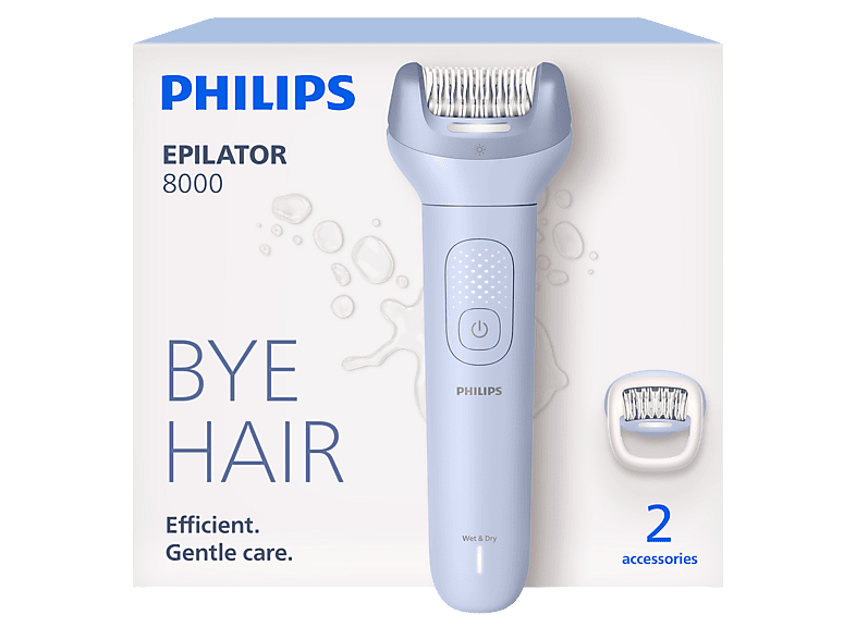 Philips Bre708/05 Epilatör Açık Mavi
