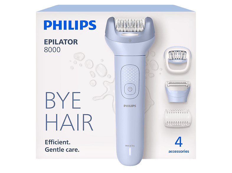 Philips Bre709/05 Epilatör Açık Mavi