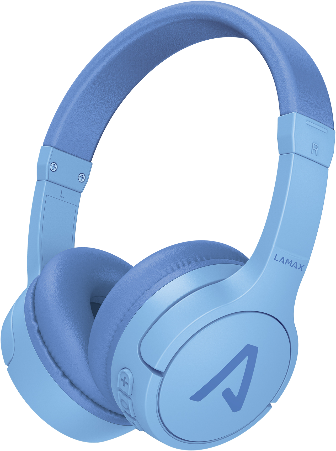 LAMAX BaseKid1 Gyerek Bluetooth fejhallgató, kék (LXOHMBAKI01LA)