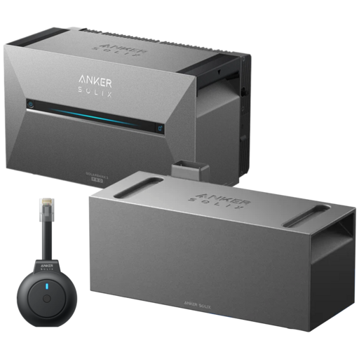 Anker Solix Solarbank 3 E2700 Pro + Bp2700 Uitbreidingsbatterij P1 Meter Emobility Bundel