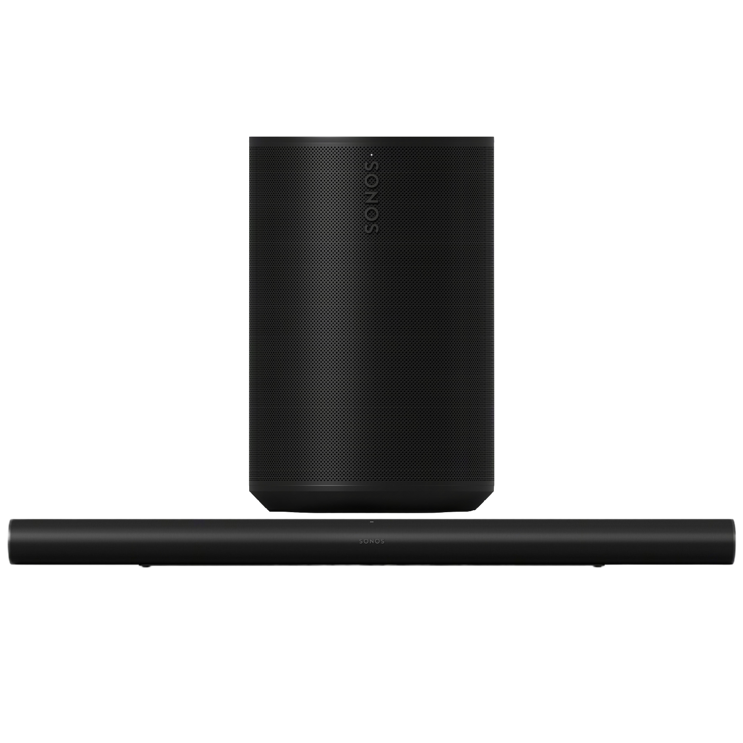 Sonos 2 Era 100 Sl Multiroom-speaker + Arc Ultra Soundbar Zwart Audio Bundle