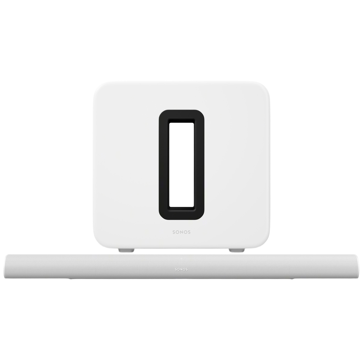 Sonos Sub 4.0 Subwoofer + Arc Ultra Soundbar Wit Audio Bundle