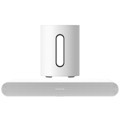 Sonos Ray Soundbar en Sub Mini Subwoofer Bundel