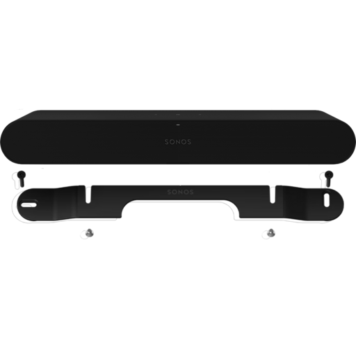 Sonos Ray Soundbar + Muurbeugel Zwart Audio Bundle