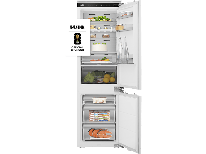 Etna Kcd8178dnf - Inbouw Koel-vriescombinatie Nofrost Nisbreedte 56 Cm Nishoogte 178