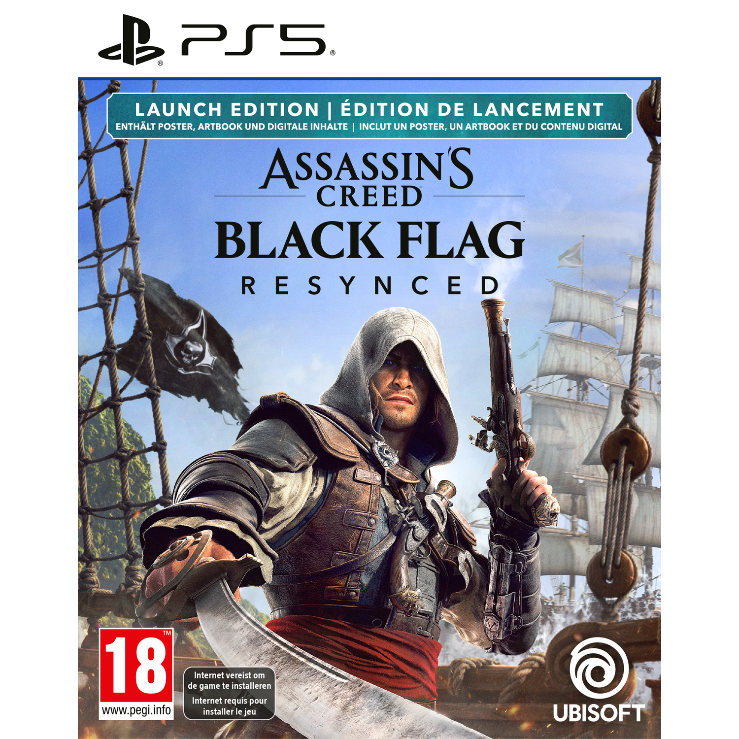 Ubisoft Assassin's Creed: Black Flag Resynced - Launch Edition PS5