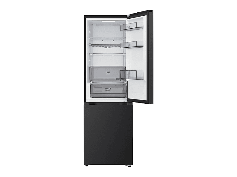 LG GBBS312AEV Serie 3 Kühlgefrierkombination (A, 333 l, 1860 mm hoch, Essence Black Steel)