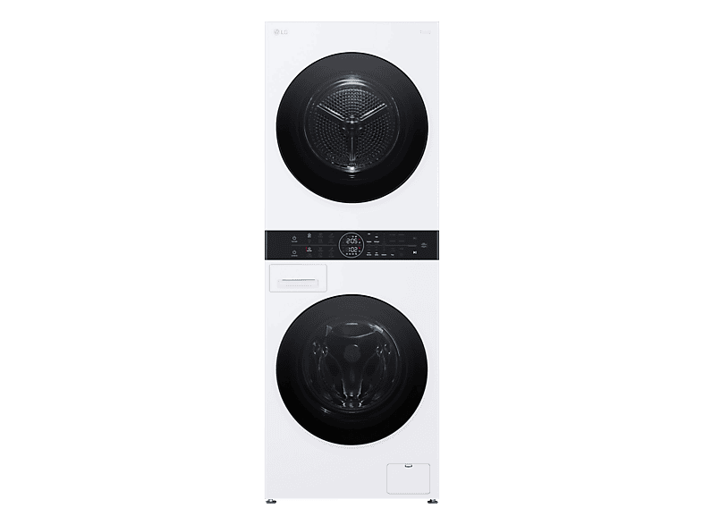 LG Electronics WT1210WWF WashTower Wasch/Trocken-Säule (12 kg / 10 kg, 1350 U/Min., freistehend, White)
