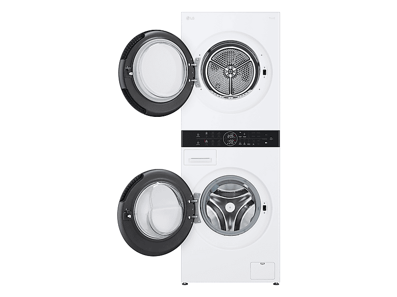 LG Electronics WT1210WWF WashTower Wasch/Trocken-Säule (12 kg / 10 kg, 1350 U/Min., freistehend, White) — Foto 3 von 5