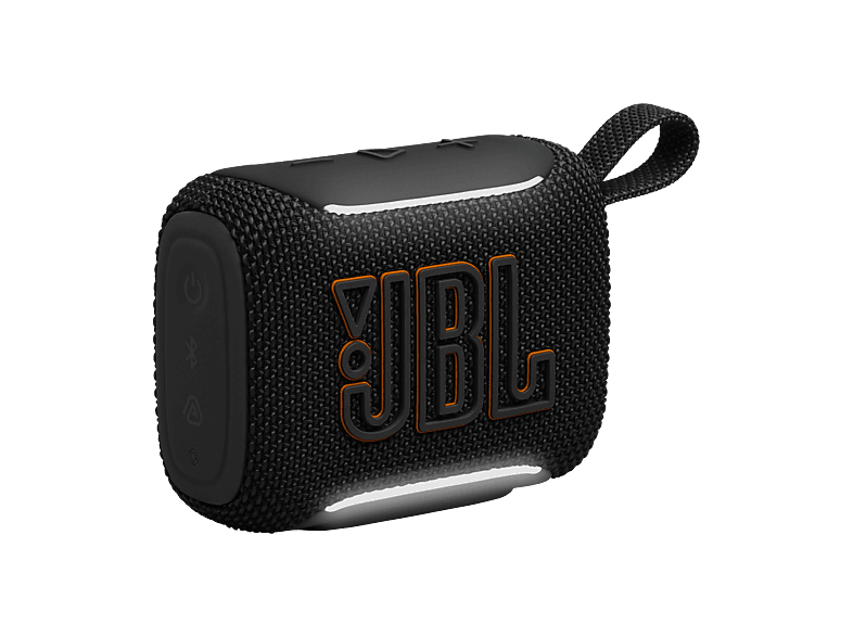 Altavoz bluetooth - JBL Go 5, 4.8 W, Bluetooth, Autonomía 10 horas, Iluminación ambiental, IP68, Negro