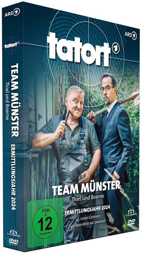 DVD-Hülle mit Tatort-Logo, zwei Männern und FSK-Siegel.