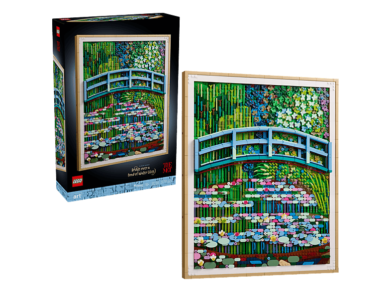Lego Art 31220 Claude Monet – Brug Over Een Vijver Met Waterlelies Bouwstenen Multicolor afbeelding