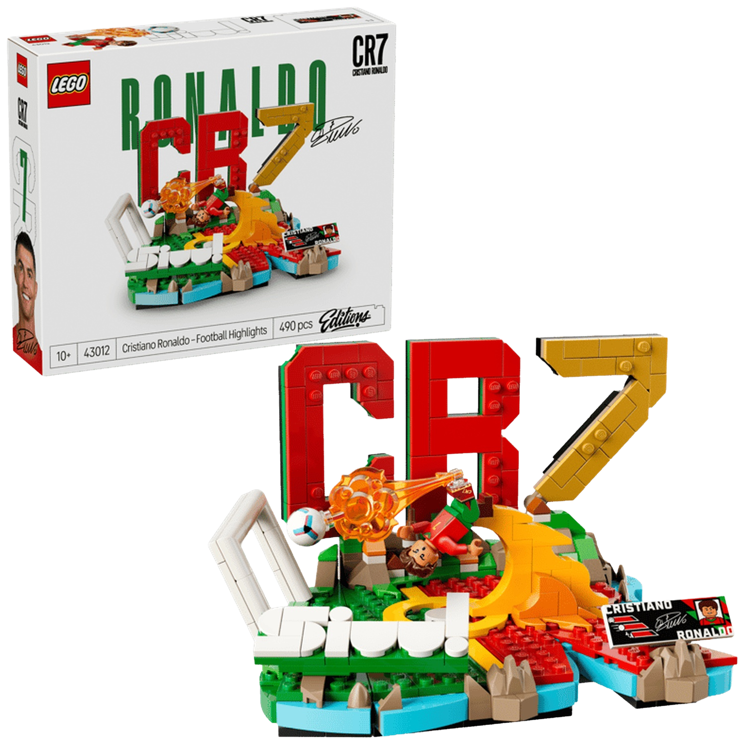 Lego Edition Sports 43012 Cristiano Ronaldo – Voetbalhoogtepunten Bouwelementen