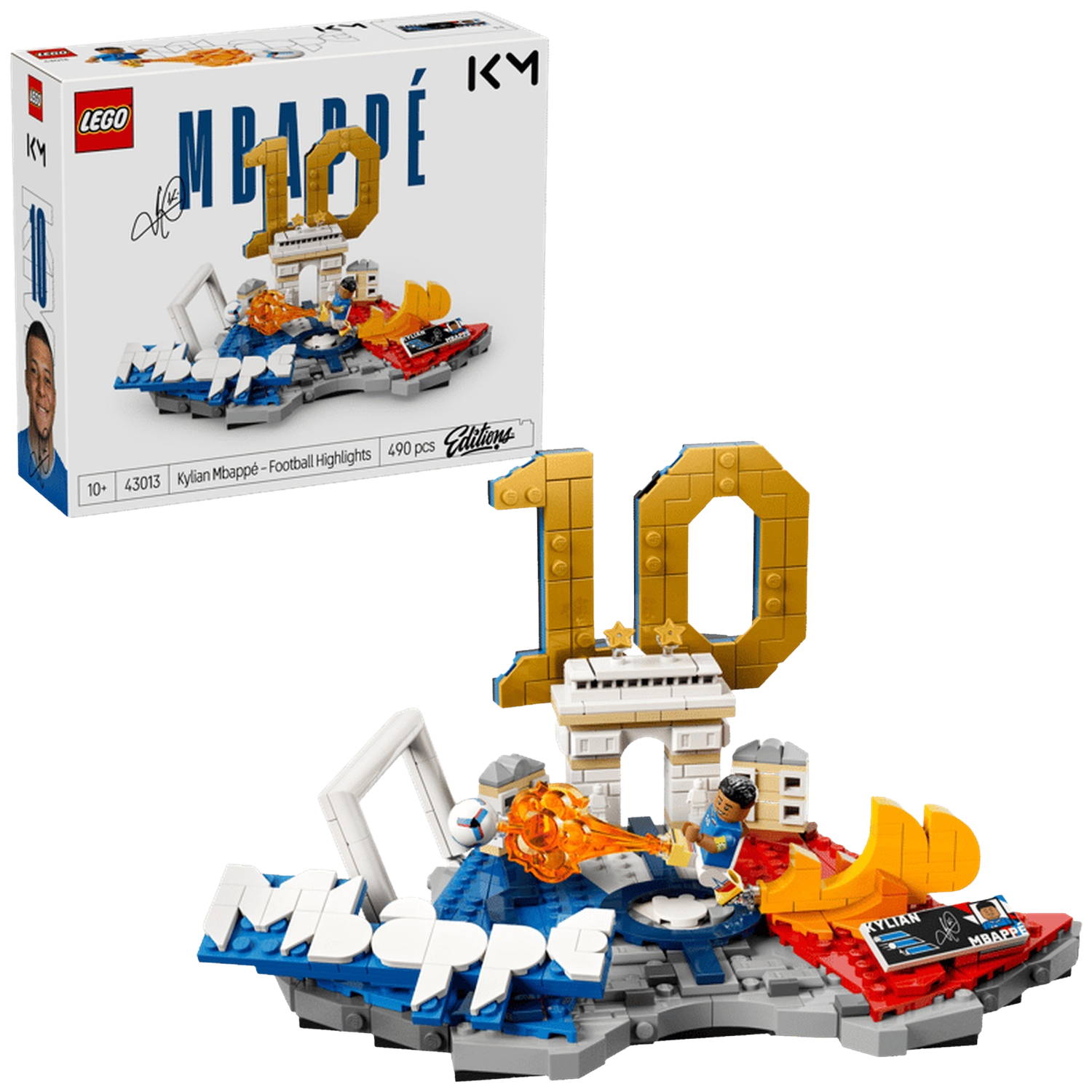 Lego Edition Sports 43013 Kylian Mbappé – Voetbalhoogtepunten Bouwelementen