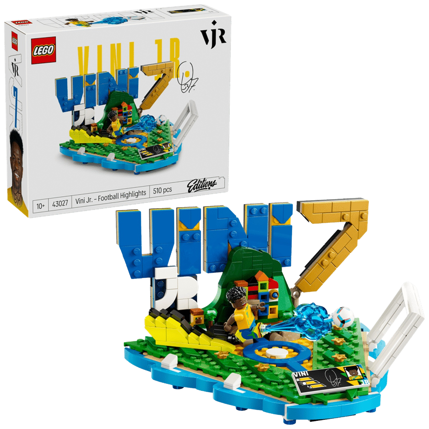 Lego Edition Sports 43027 Vini Jr. – Voetbalhoogtepunten Bouwelementen