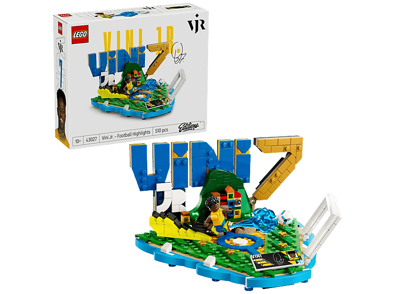 Lego Edition Sports 43027 Vini Jr. – Voetbalhoogtepunten Bouwelementen