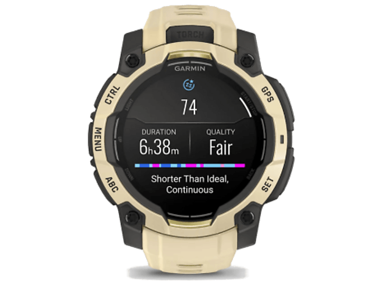 Smartwatch GARMIN Instinct 3 45 mm AMOLED Cytrynowy 010-02936-02