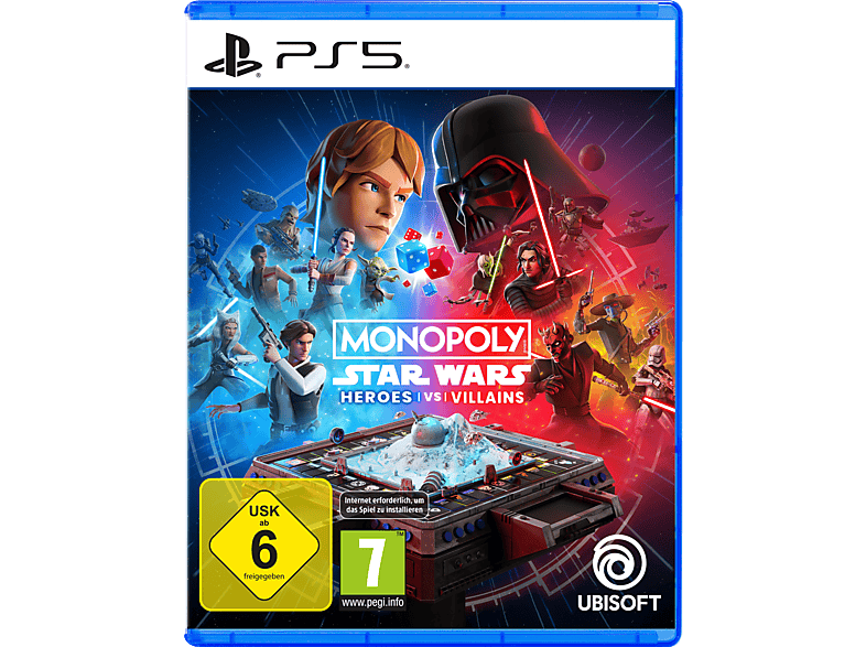 Monopoly: Star Wars Heroes vs. Villains - PlayStation 5 [Blu-ray]