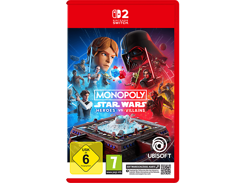Monopoly: Star Wars Heroes vs. Villains - Nintendo Switch 2 [Game key card]