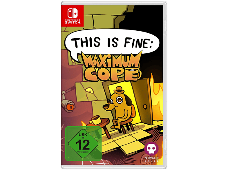 This Is Fine: Maximum Cope - Nintendo Switch [Game card]