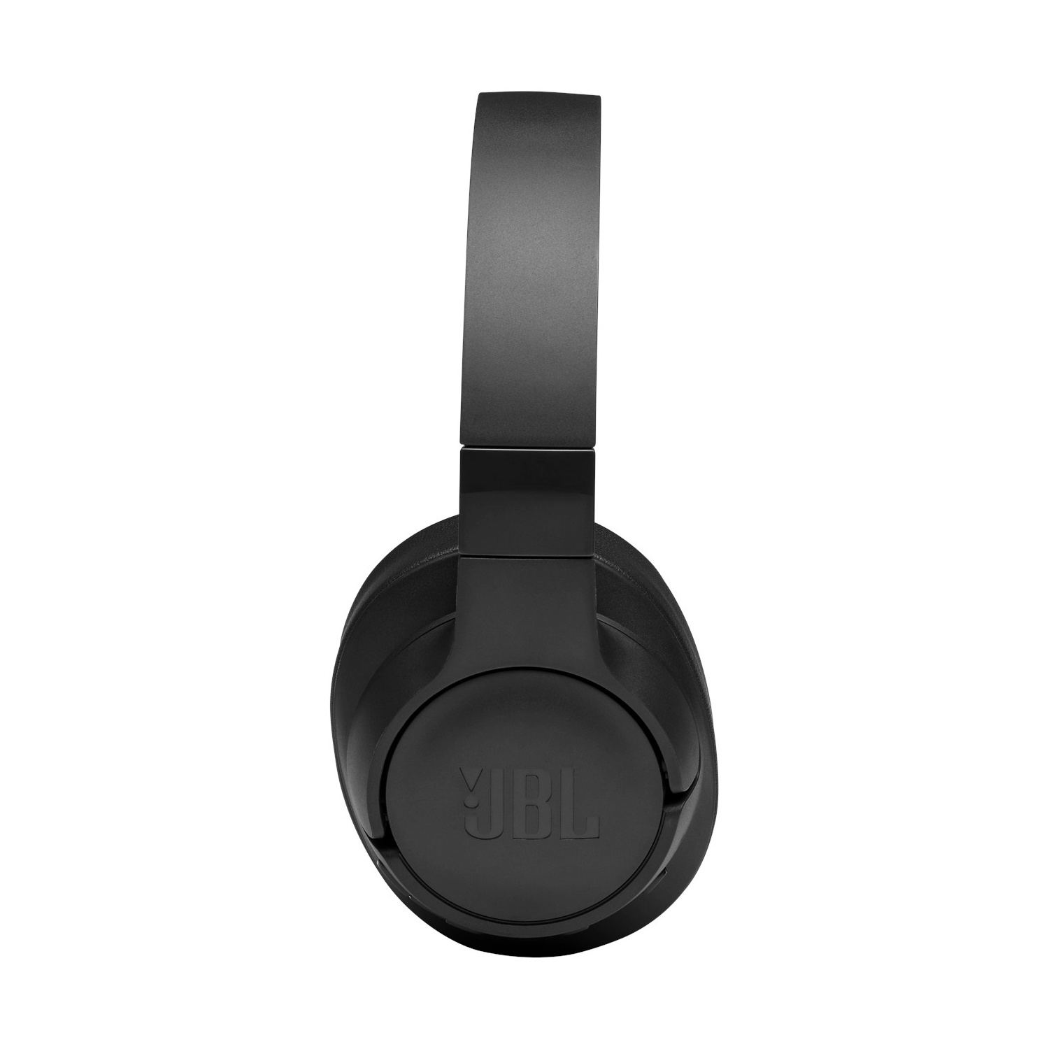 Cuffie JBL nere con padiglioni imbottiti e archetto regolabile.
