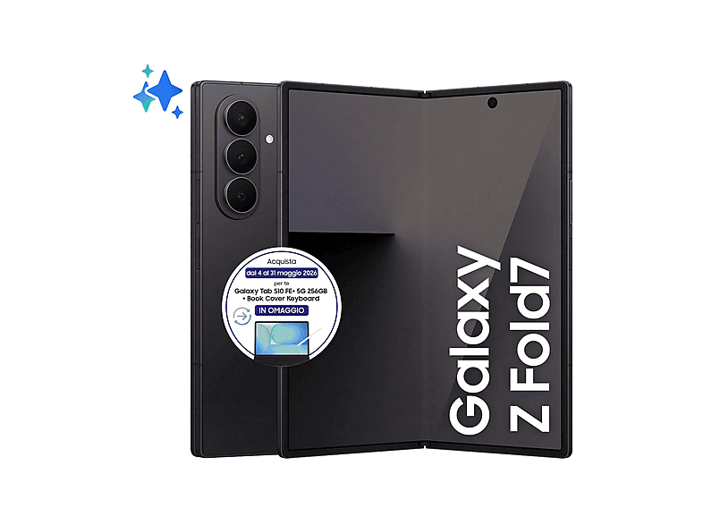 SAMSUNG Galaxy Z Fold7 512GB, 512 GB, Jetblack