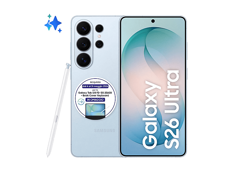 SAMSUNG Galaxy S26 Ultra 512GB, 512 GB, Sky Blue