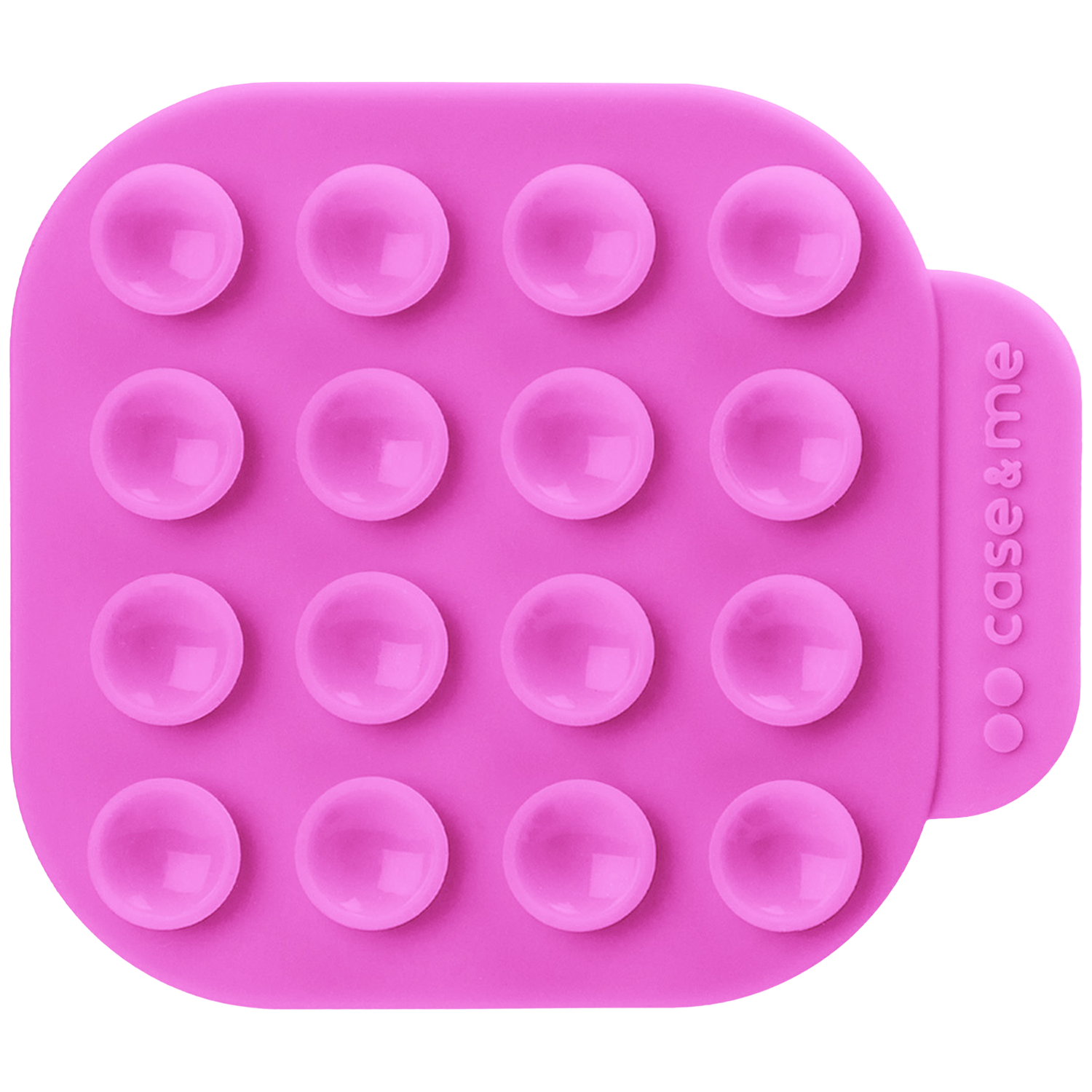 SBS Siliconen dubbelzijdige zuignaphouder Pink Houder