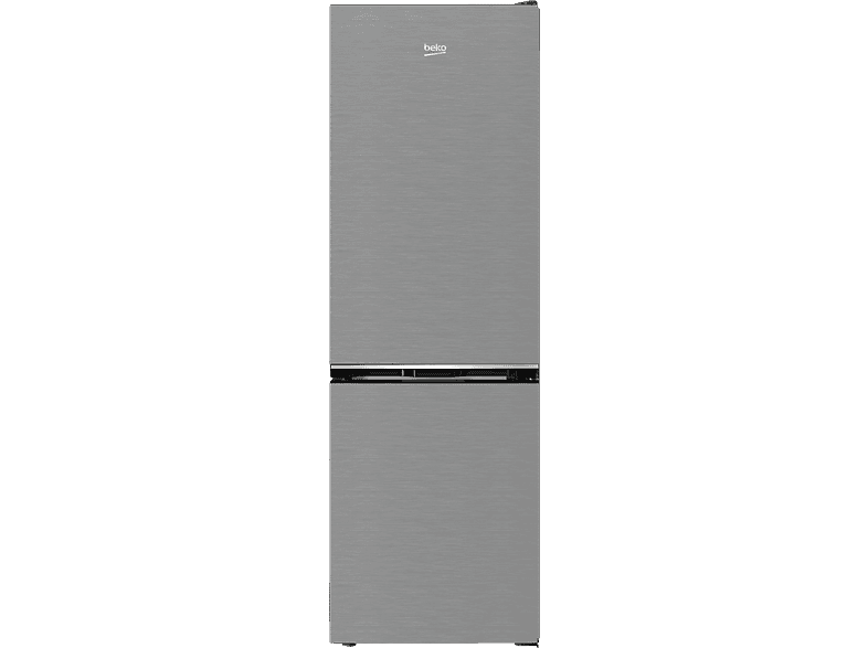 Beko B5RCNA376HXB Kühl- und Gefrierkombination (C, 370 l, 1865 mm hoch, freistehend, No Frost (verminderte Eisbildung), Edelstahl Look)