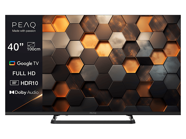 Telewizor LED PEAQ PTV 40GF-5026C 40" FHD Google TV HDR10 Czarny