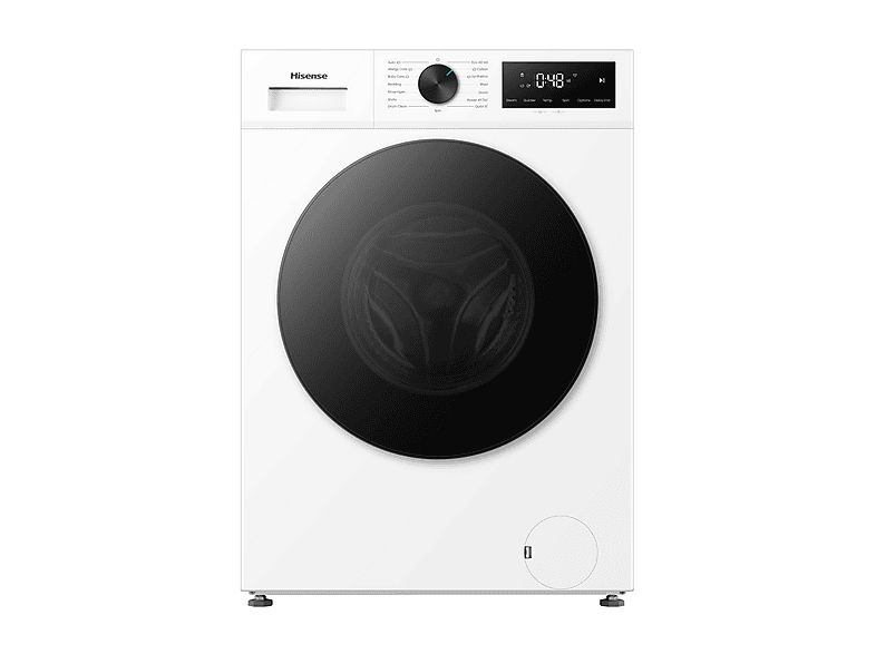HISENSE WF1I1342BWM2 LAVATRICE, Caricamento frontale, 13 kg, 15 programmi, Profondità 64 cm, Giri 1400 rpm, Bianco / Lamiera, livello rumorosità centrifuga 72 dB(A), Classe A