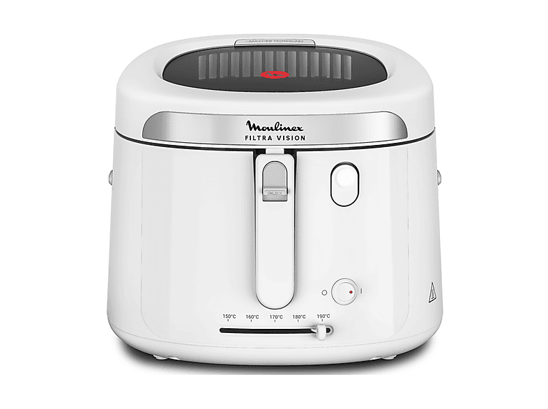 MOULINEX Filtra Vision Friggitrice ad Olio AF2541 FRIGGITRICE, capacità 1,2 l, Max potenza 1900 W, BIANCO