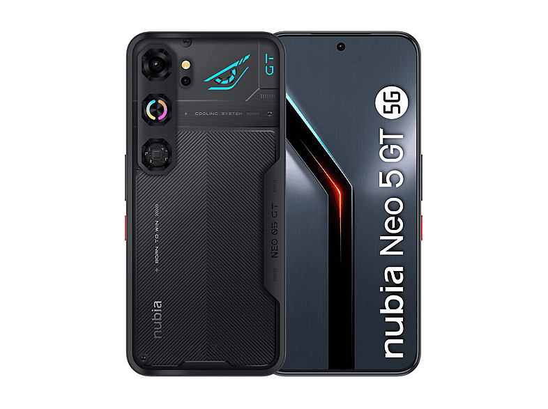 ZTE nubia Neo 5 GT 5G , 256 GB, Black