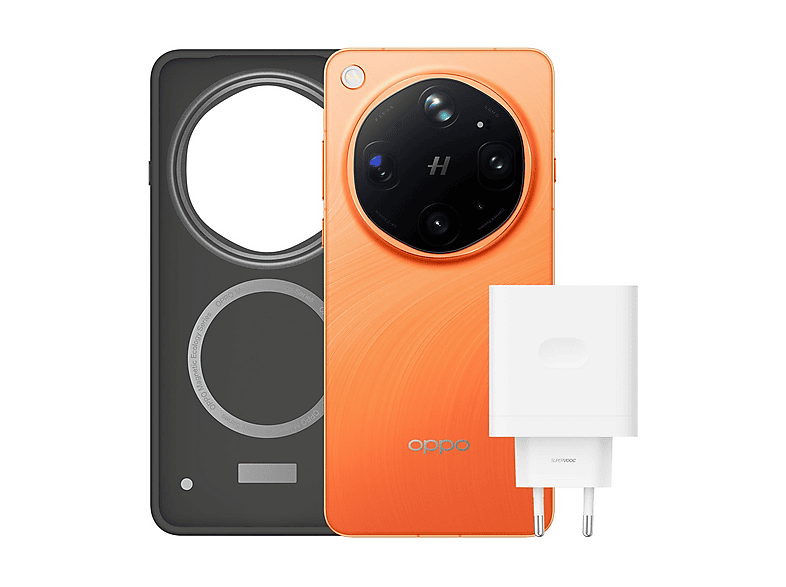 OPPO Find X9 Ultra 5G Box, 512 GB, Canyon Orange, cover e caricabatteria 100W inclusi