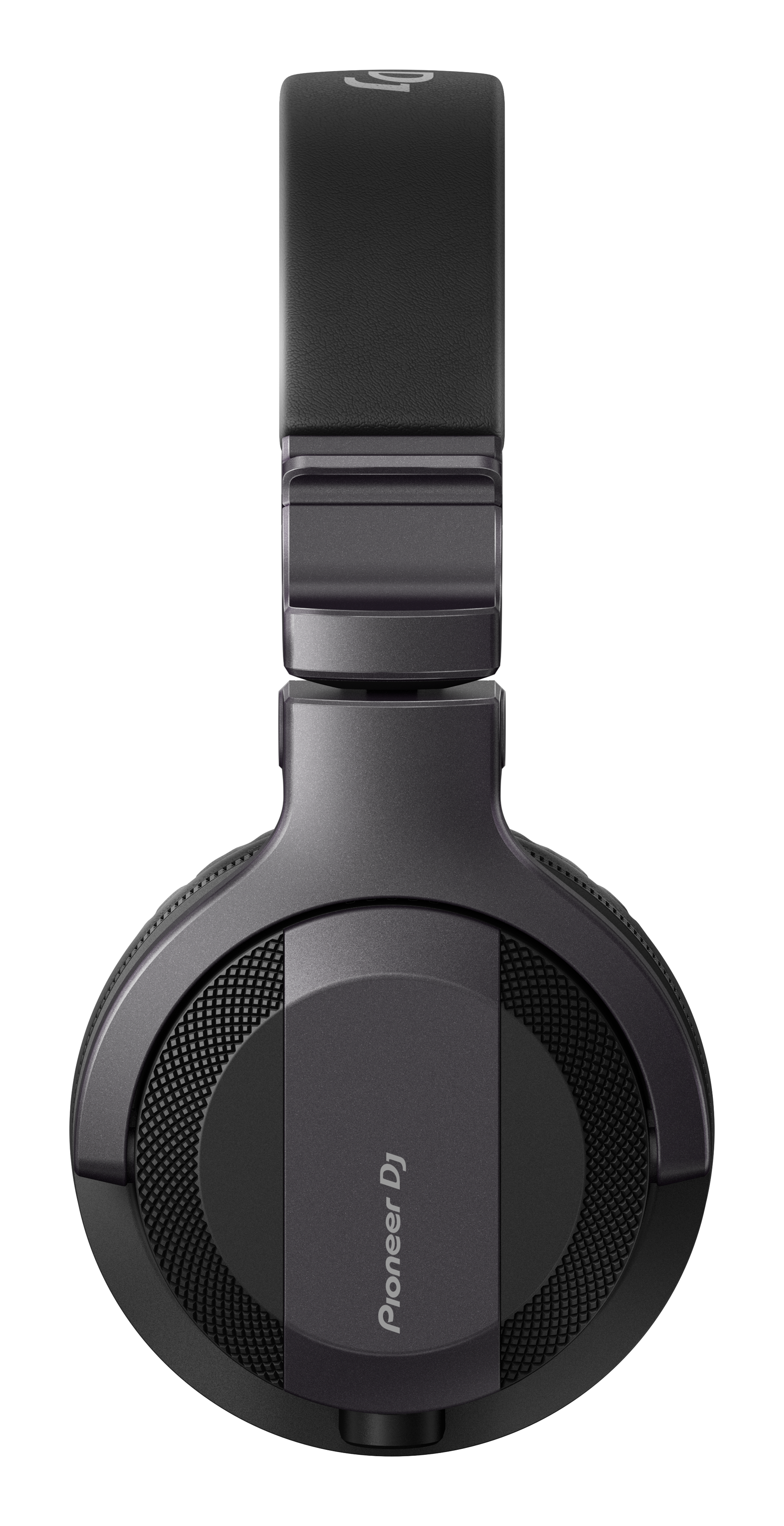 Fekete "Pioneer Dj" logós fejhallgató, fekete háttéren.