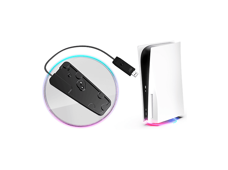 STAND VERTICALE ISY IC-6017 RGB stand verticale per PS5